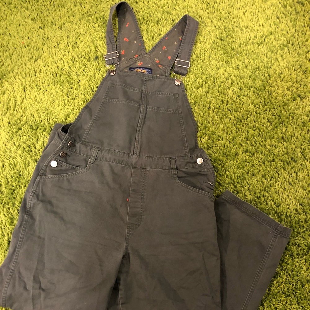 forest green women’s overalls